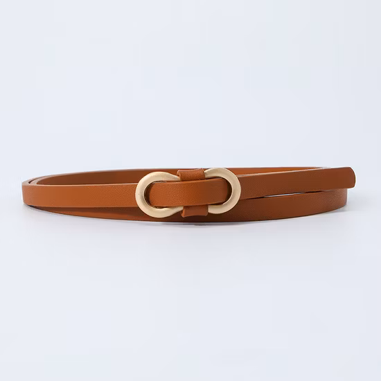 Cintura in PU di lusso da donna Cinture in vita elasticizzate di design in pelle da donna 