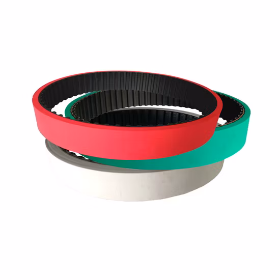 Cinghia dentata Pk V dell'azionamento dentato costolato del ventilatore sincrono del doppio trasportatore delle parti di trasmissione industriali senza fine del motociclo agricolo automatico del PVC della gomma dell'unità di elaborazione della poli