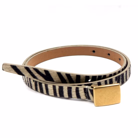 Cintura in PU da donna con design sottile di marca e accessori moda con accessori in metallo dorato