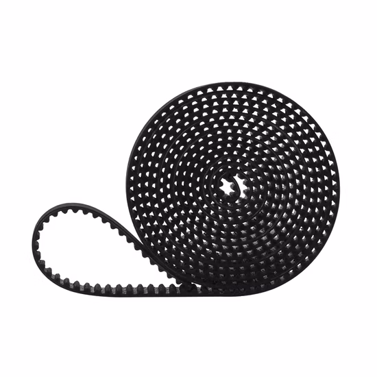 Parti di trasmissione per motociclette automatiche in PVC industriale fasciato in gomma avvolta in gomma Trasportatore a ventola Trasmissione a dente sincrono Pk Cinghia dentata dentata Produttore cinese