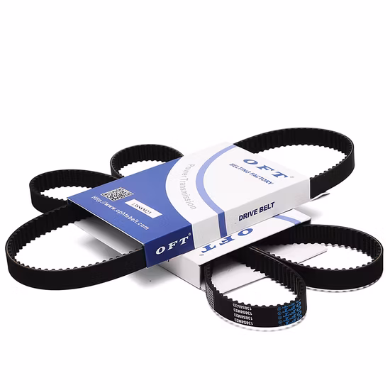 Cinghia dentata in gomma industriale 138s8m